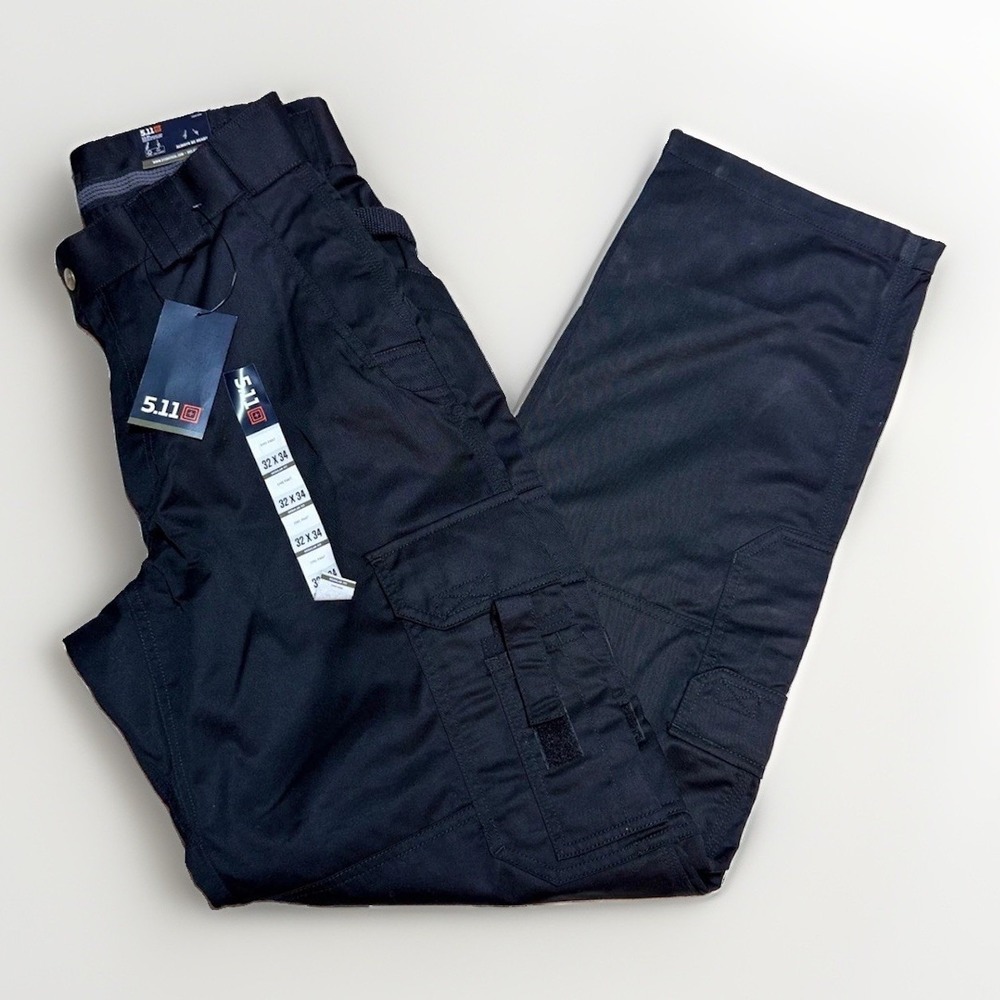 5.11 Tactical EMS Pants 32x34 Regular Fit Black Ripstop 74310ABR NWT